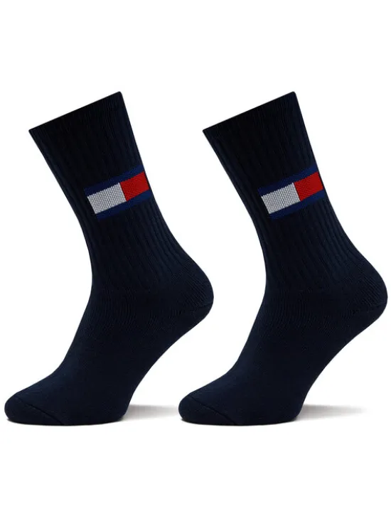 Tommy Jeans Skarpety długie 701228222 Granatowy
