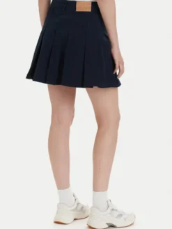Tommy Jeans Spódnica plisowana DW0DW23149 Granatowy Regular Fit