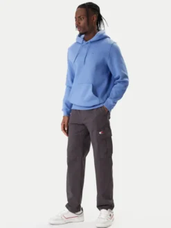 Tommy Jeans Spodnie materiałowe Sonny DM0DM22651 Szary Slim Fit