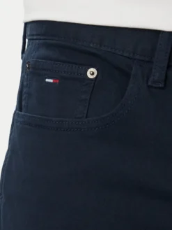 Tommy Jeans Spodnie materiałowe Ryan DM0DM23732 Granatowy Straight Fit