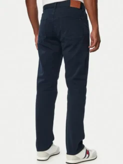 Tommy Jeans Spodnie materiałowe Ryan DM0DM23732 Granatowy Straight Fit