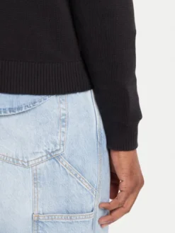 Tommy Jeans Sweter DM0DM21787 Czarny Regular Fit