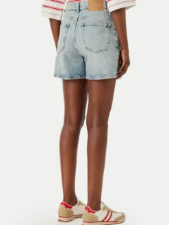 Tommy Jeans Szorty jeansowe DW0DW22893 Niebieski Mom Fit
