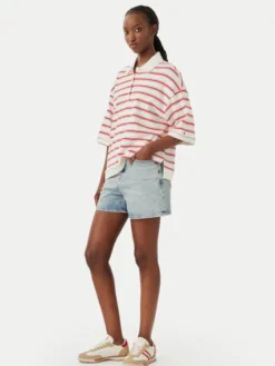 Tommy Jeans Szorty jeansowe DW0DW22893 Niebieski Mom Fit