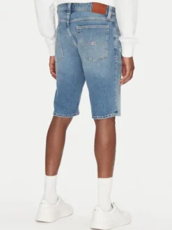 Tommy Jeans Szorty jeansowe Ronnie DM0DM21331 Niebieski Regular Fit