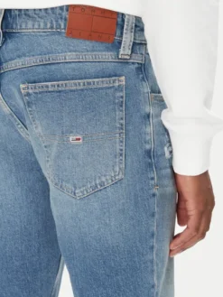 Tommy Jeans Szorty jeansowe Ronnie DM0DM21331 Niebieski Regular Fit