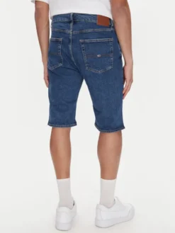 Tommy Jeans Szorty jeansowe Ryan DM0DM21851 Niebieski Slim Fit
