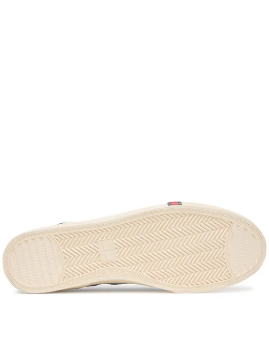Tommy Jeans Tenisówki Archive Y2K Lace Up Denim EM0EM01751 Niebieski