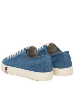 Tommy Jeans Tenisówki Archive Y2K Lace Up Denim EM0EM01751 Niebieski
