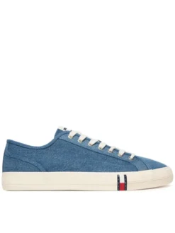 Tommy Jeans Tenisówki Archive Y2K Lace Up Denim EM0EM01751 Niebieski