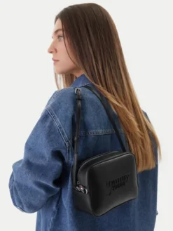 Tommy Jeans Torebka Tjw Must Camera Bag AW0AW18451 Czarny