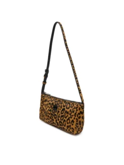 Tommy Jeans Torebka Tjw Must Leopard Shoulder Bag AW0AW18008 Pomarańczowy