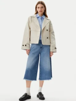 Tommy Jeans Trencz DW0DW21348 Beżowy Regular Fit