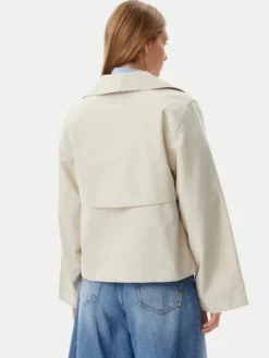 Tommy Jeans Trencz DW0DW21348 Beżowy Regular Fit