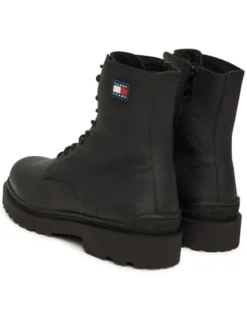 Tommy Jeans Trzewiki Tjm Lace Up Tumbled High EM0EM01631 Czarny