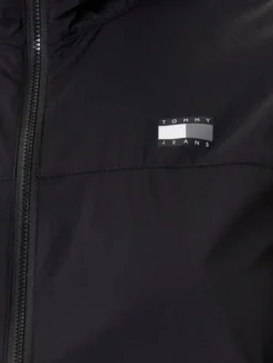 Tommy Jeans Wiatrówka DW0DW21188 Czarny Regular Fit