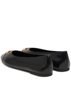 Tory Burch Baleriny Charlie 187711 Czarny