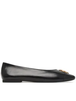 Tory Burch Baleriny Charlie 187711 Czarny