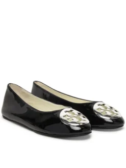 Tory Burch Baleriny Reva Ballet 173536 Czarny