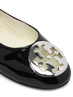 Tory Burch Baleriny Reva Ballet 173536 Czarny