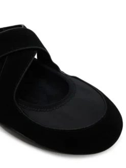 Tory Burch Baleriny Romy Sport Mary Jane 178301 Czarny