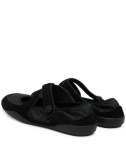 Tory Burch Baleriny Romy Sport Mary Jane 178301 Czarny