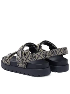 Tory Burch Sandały 184016 Granatowy