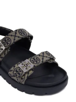 Tory Burch Sandały 184016 Granatowy