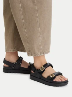 Tory Burch Sandały Mellow Sport 179591 Czarny
