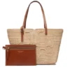 Tory Burch Torebka Ella 183825 Beżowy jasny