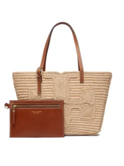 Tory Burch Torebka Ella 183825 Beżowy jasny