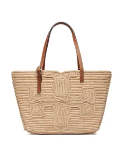 Tory Burch Torebka Ella 183825 Beżowy jasny