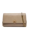 Tory Burch Torebka Quilted Chain Wallet 186041 Kremowy