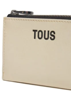 TOUS Etui na karty kredytowe New Dorp 2002103501 Beżowy