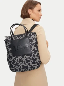 TOUS Plecak Mochila K Pix Soft 2001851551 Czarny