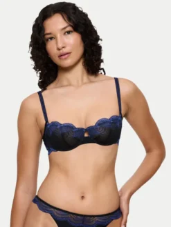 Triumph Biustonosz balkonetka Comfort Glam 10224928 Czarny