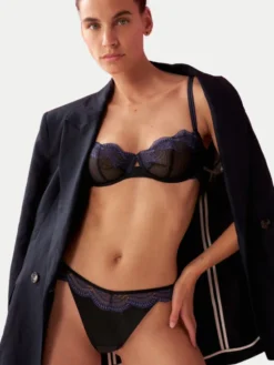 Triumph Biustonosz balkonetka Comfort Glam 10224928 Czarny