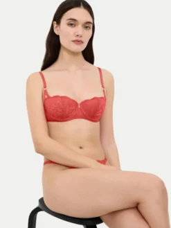 Triumph Biustonosz balkonetka Crazy Stupid Love 10222359 Koralowy