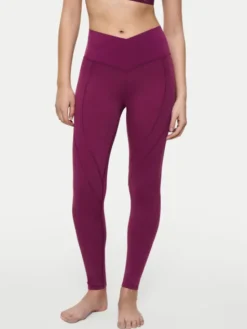 Triumph Legginsy Cardio 10217851 Bordowy Slim Fit