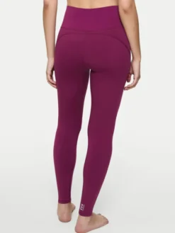 Triumph Legginsy Cardio 10217851 Bordowy Slim Fit