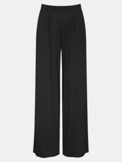 Triumph Spodnie piżamowe Aura Spotlight 10221403 Czarny Relaxed Fit