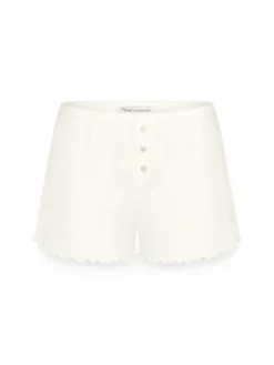 Triumph Szorty piżamowe Mix & Match 10227205 Biały Regular Fit