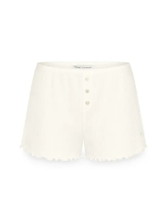 Triumph Szorty piżamowe Mix & Match 10227205 Biały Regular Fit