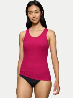 Triumph Top Beauty Layers 10221176 Różowy Slim Fit