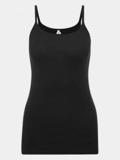 Triumph Top Katia Basics_01 Shirt 01 X 10217993 Czarny Slim Fit