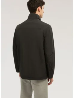 Trussardi Płaszcz zimowy R007M000025N033 Czarny Regular Fit