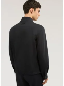 Trussardi Płaszcz zimowy R017M000035N034 Niebieski Regular Fit