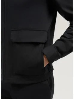 Trussardi Płaszcz zimowy R017M000035N034 Niebieski Regular Fit