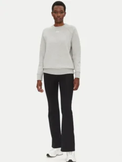 Under Armour Bluza Rival Fleece Crew 1379508 Szary Loose Fit