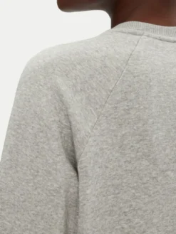 Under Armour Bluza Rival Fleece Crew 1379508 Szary Loose Fit